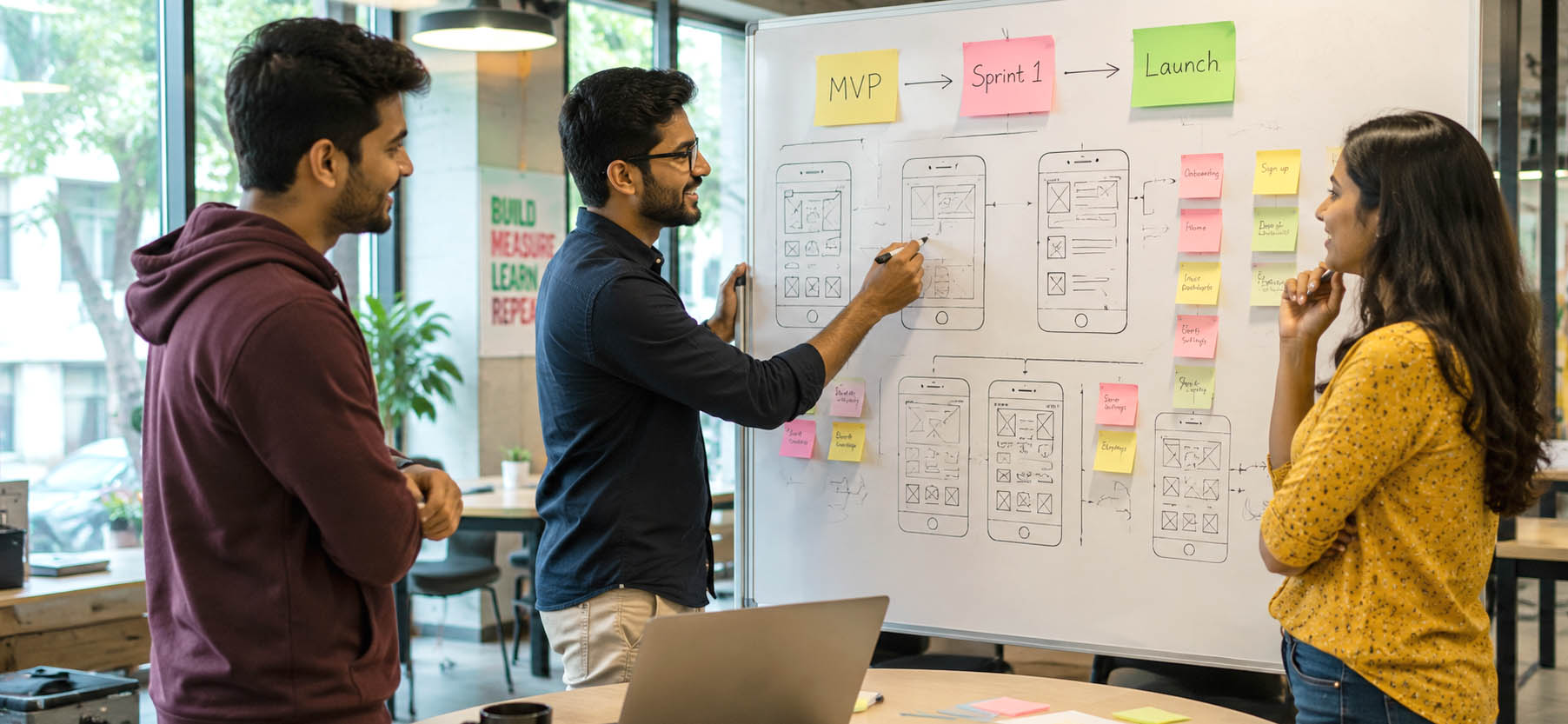 MVP app development for startups — placeholder image, replace with real photo