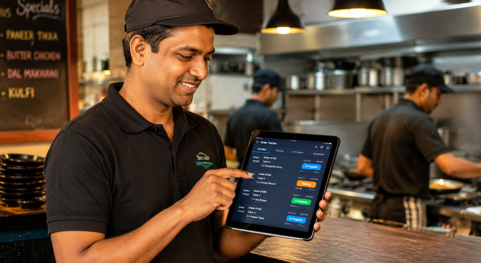 Restaurants and food tech mobile apps — placeholder image