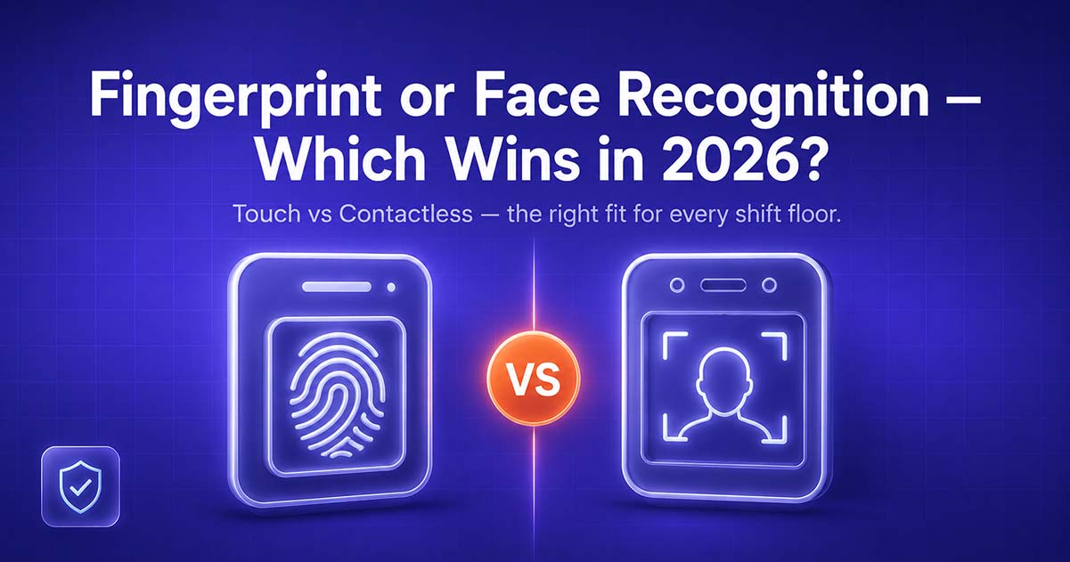 Biometric Attendance vs Face Recognition Attendance: Which HRMS Should You Choose in 2026?